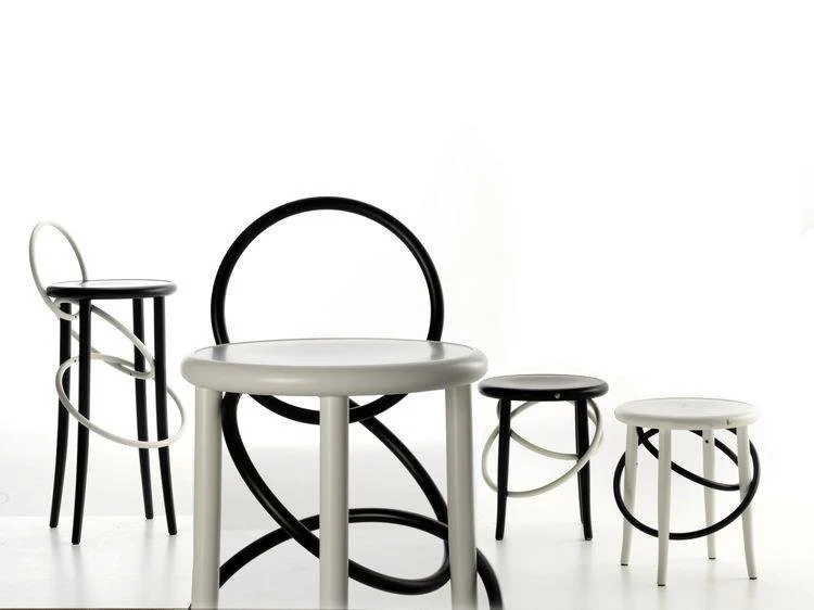 Cirque Two Tone Bentwood Stool by GTV - Image 10