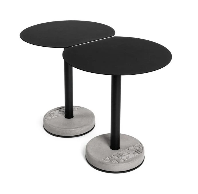 Donut Cutaway Bistro Table by Lyon Beton - Image 3