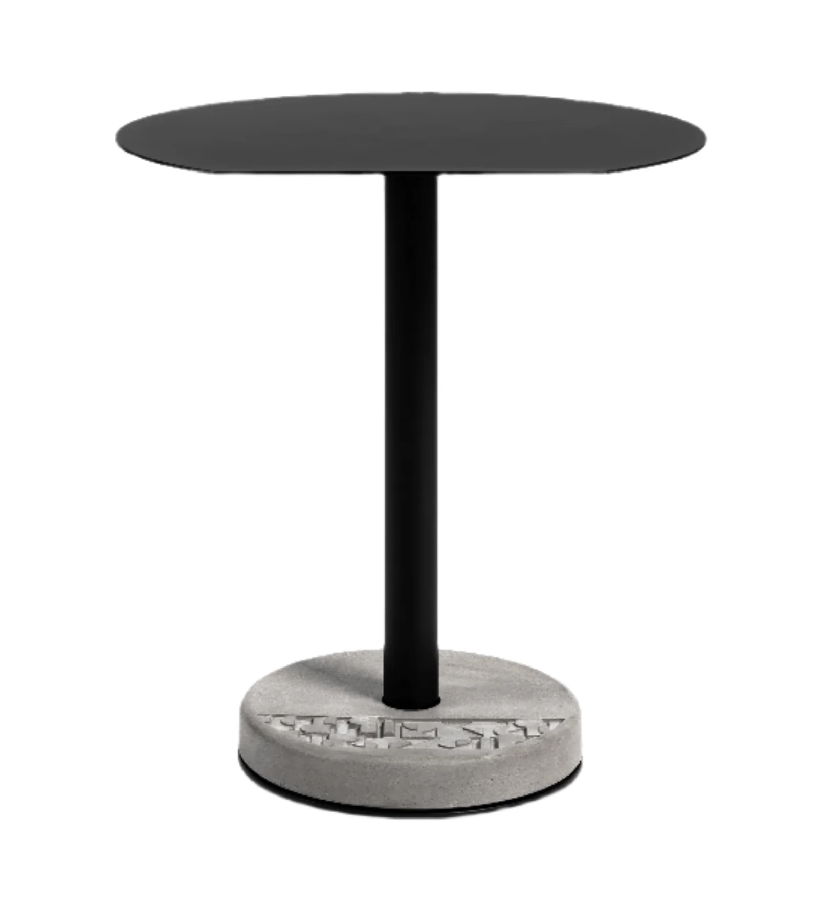 Donut Cutaway Bistro Table by Lyon Beton - Image 4