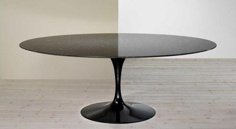 Eero Saarinen Tulip Table - Oval Dining 54 x 96 Inch - Image 6