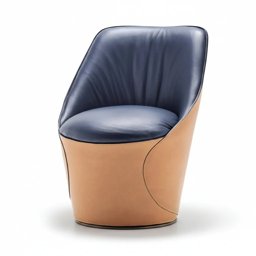 Electa Lounge Armchair by Fasem
