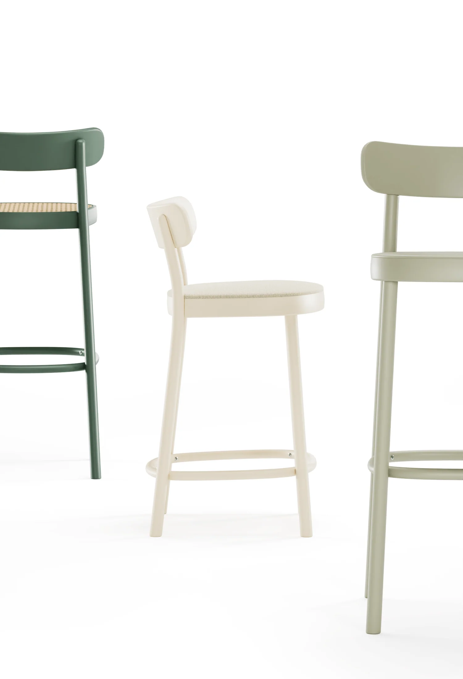 La Zitta Stool by Ton - Image 5