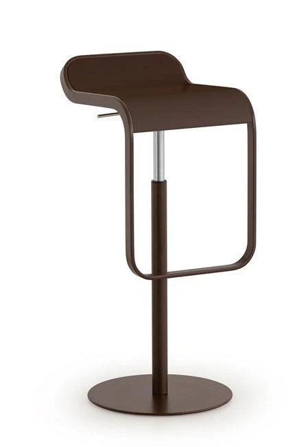 LEM S79 Adjustable Height Matte Chrome Lift Stool by Lapalma - Image 8