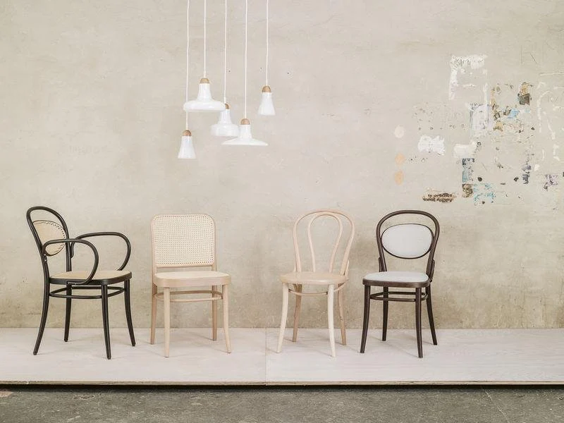 Michael Thonet No. 20 Bentwood Armchair by Ton (Upholstered Seat and Back) - Image 14