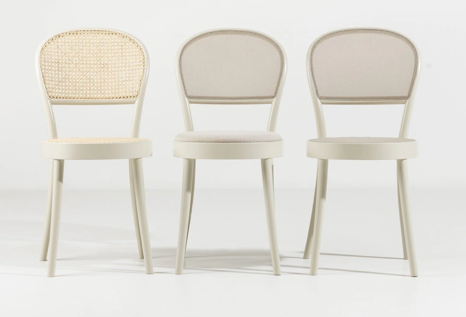 No. 314 Bentwood Chair (Upholstered Seat) by Ton - Image 4