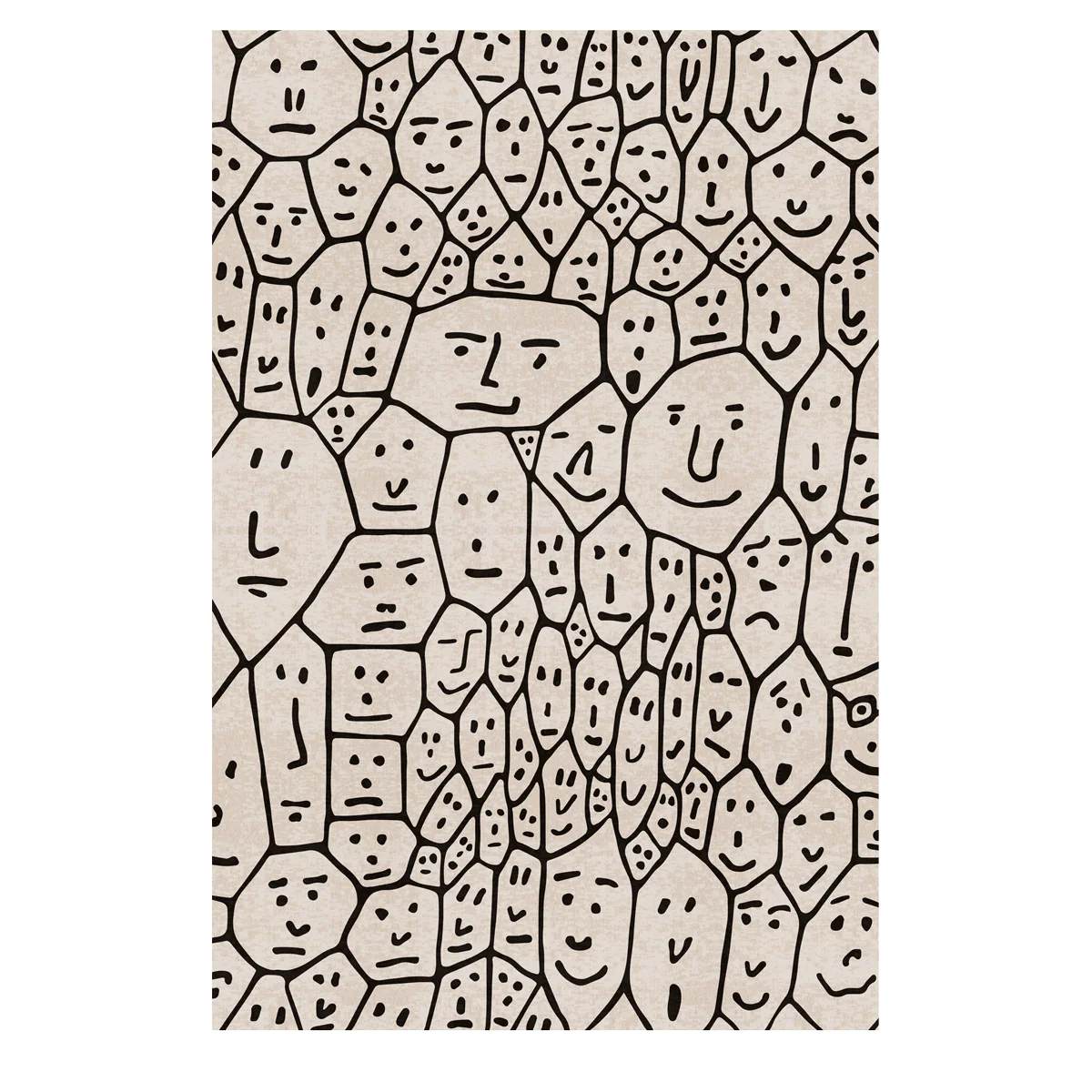 People 1 Carpet by Qeeboo - Image 2