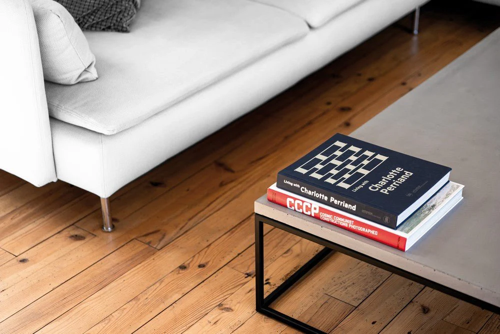 Perspective 1300x700 Black Coffee Table by Lyon Beton - Image 18