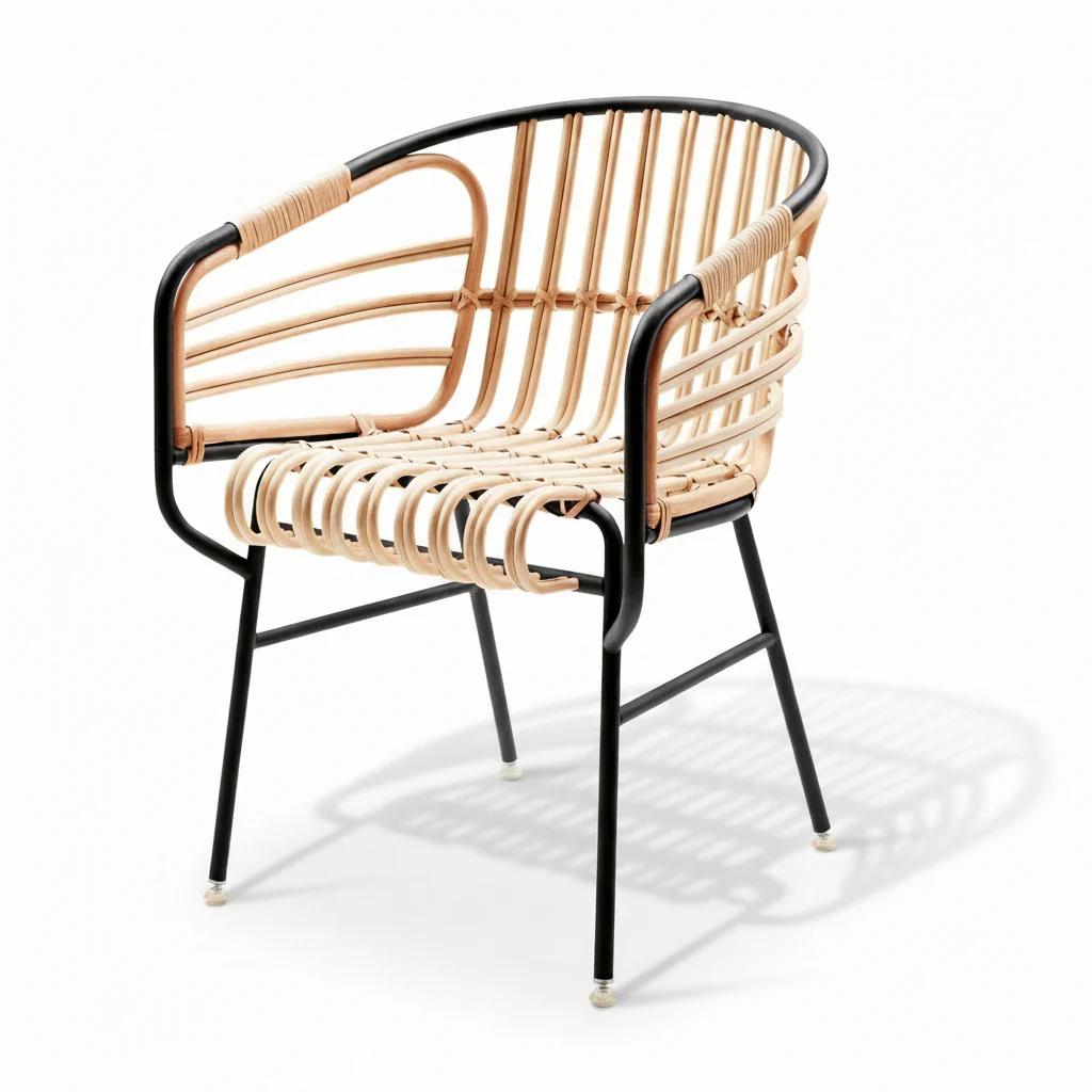 Raphia Rattan Chair by Casamania