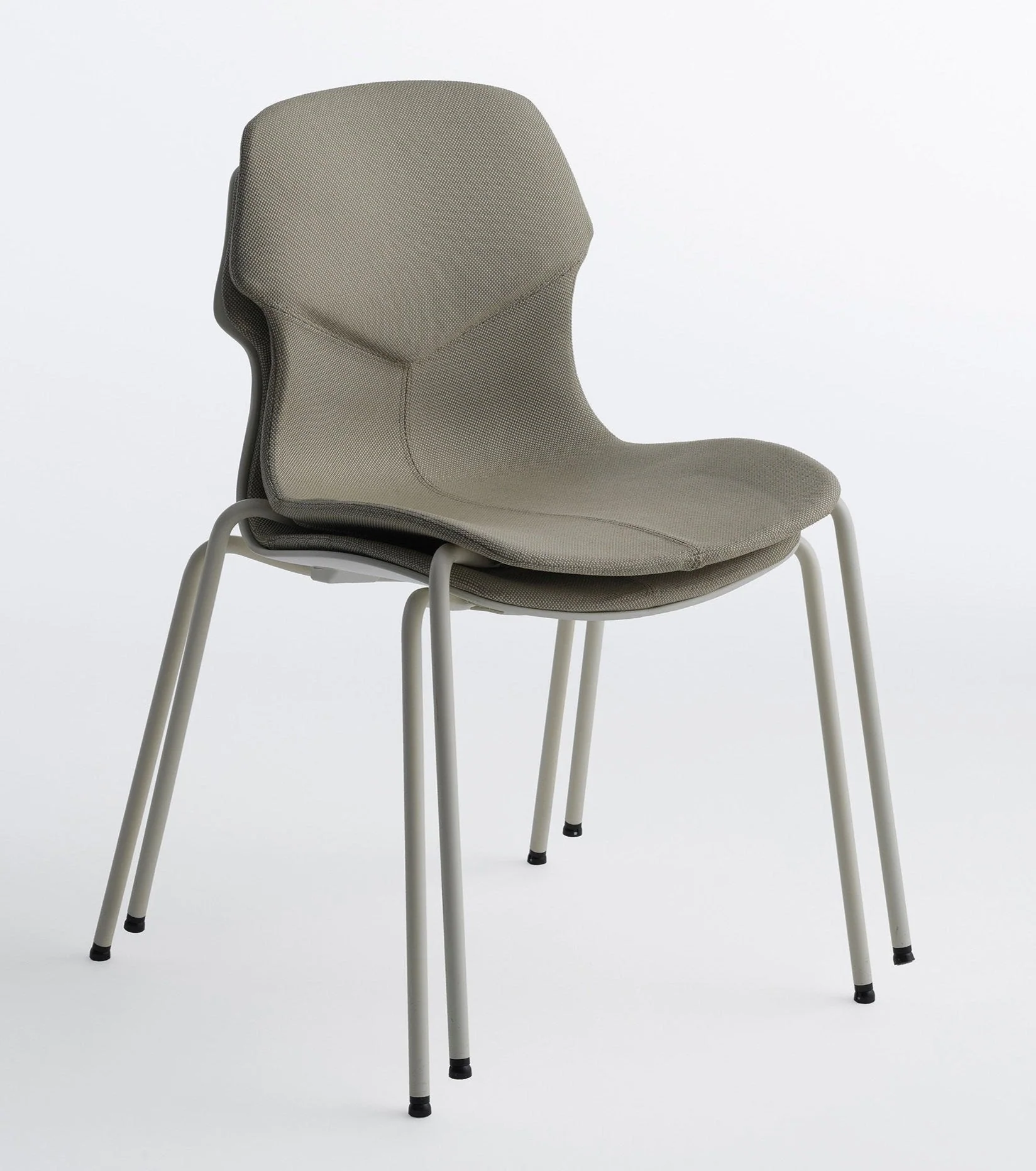 Stereo Stackable Front Upholstered Chair by Casamania - Image 7