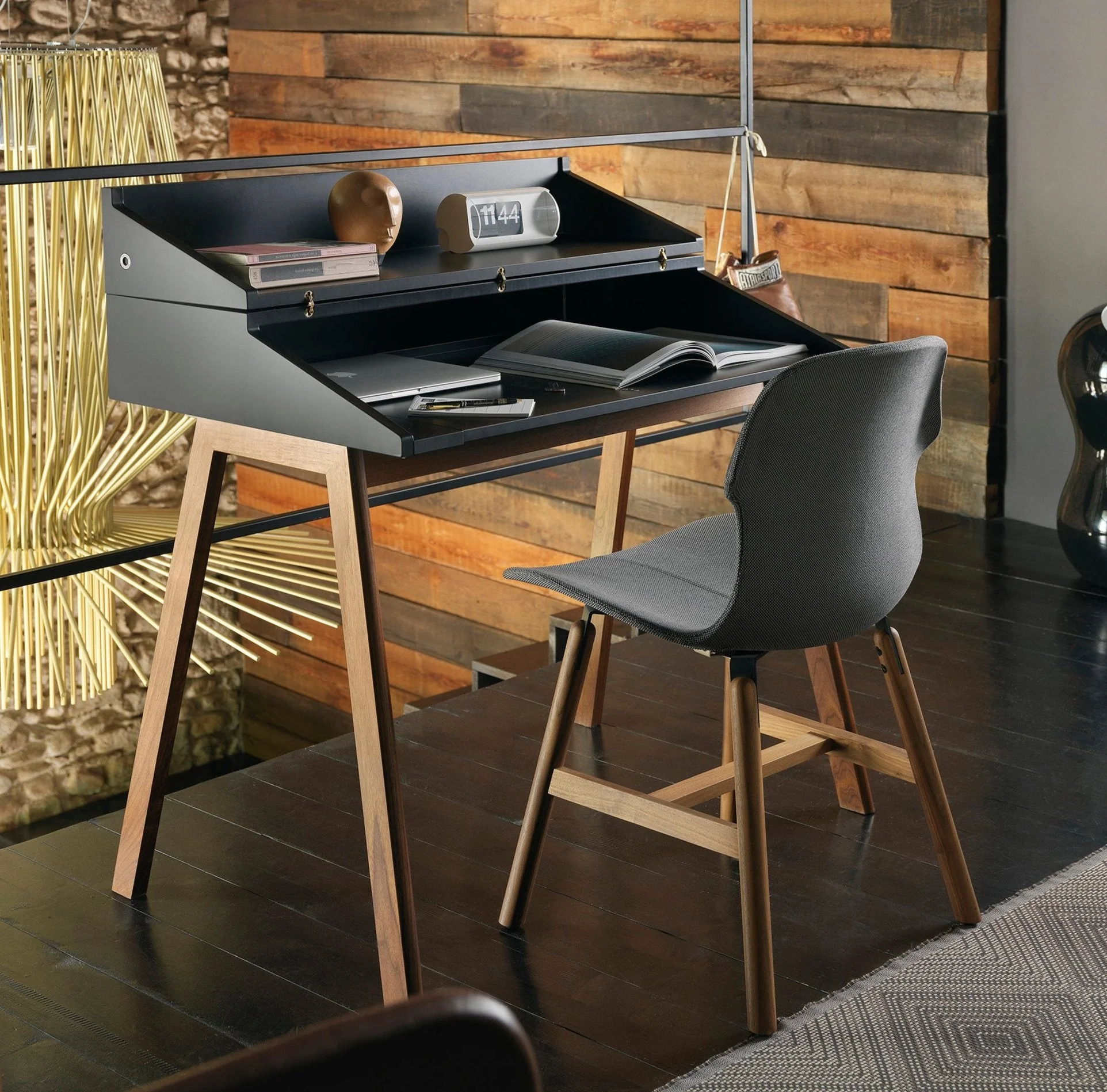 Stereo Wood Fully Upholstered Chair by Casamania - Image 11
