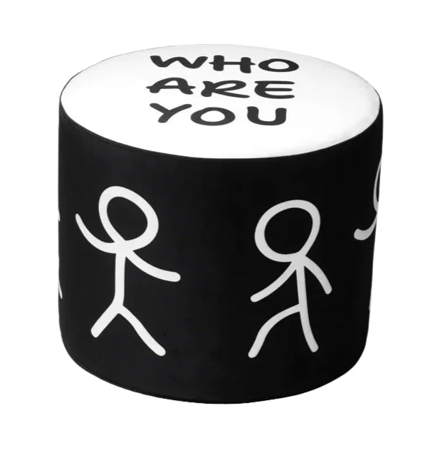 Who Are You S Pouf by Qeeboo - Image 2