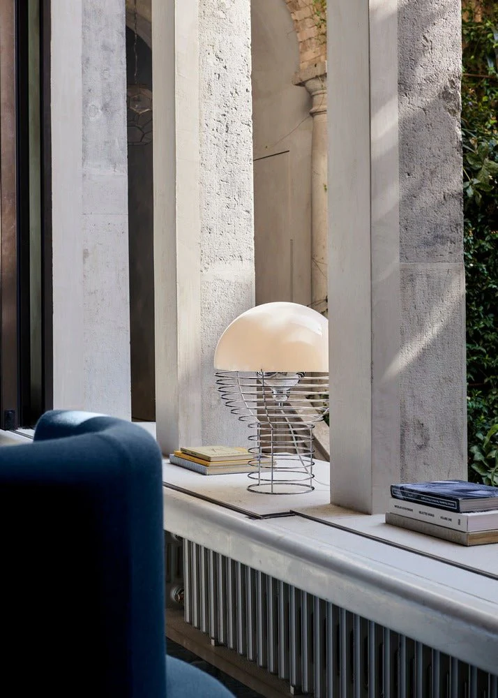 Wire Table Lamp 21" by Verner Panton - Image 16