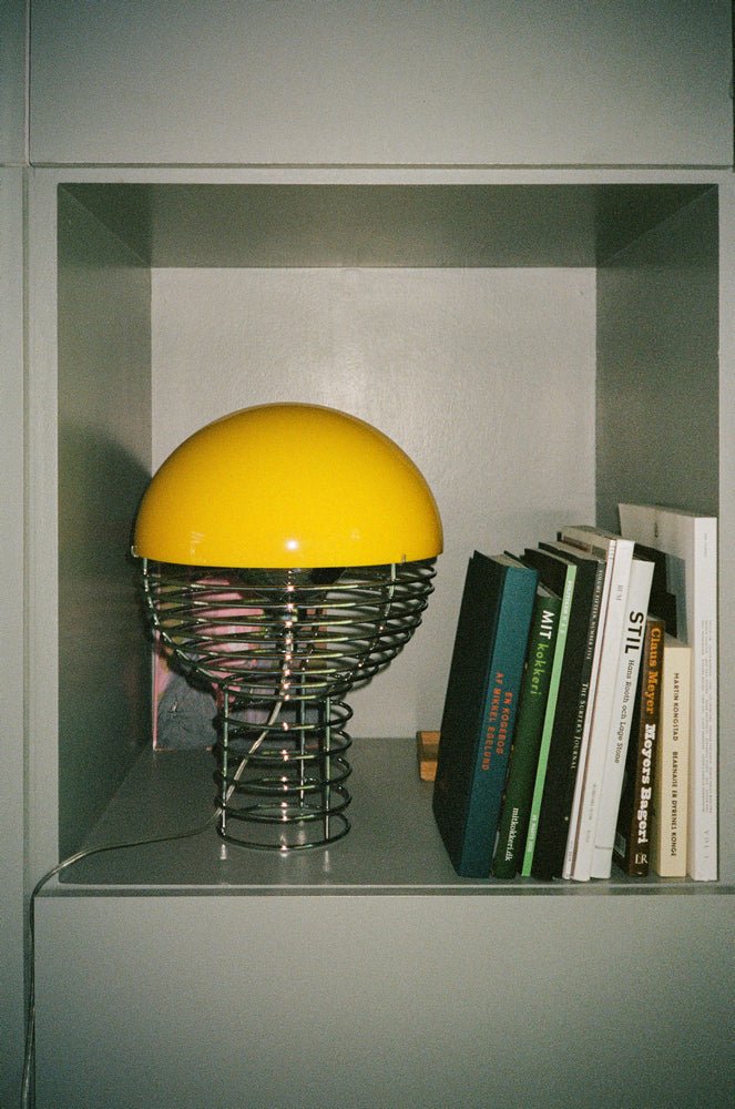 Wire Table Lamp 21" by Verner Panton - Image 27